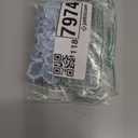 2 Yards 3D Pearl Beads Flower Lace Trim Ribbon Floral Applique Embroidered Lace Fabric for Sewing DIY Crafts (Blue)