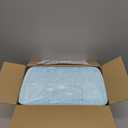 Amazon Basics Leak-Proof Dog and Puppy Potty Training Pee Pads with Quick-Dry 5-Layer Super Absorbent Design, Regular Size 22 x 22 inch, Blue & White, 100 Count