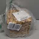 PINXIURY Water Hyacinth Handwoven Tissue Box Cover, Natural Handmade Wicker Napkin Box Holder, Handcrafted Square Facial Tissue, Rustic Decorative on Table and Bathroom, Office, Boho Decorative (Single)