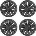 Wheel Covers Hubcaps, 19 Inch Wheel Hub Caps Fit for 2017-2024 Model Y OEM Rim Protectors Compatible with 2017 2018 2019 2020 2021 2022 2023 2024 Model Y Exterior Accessorie 4pcs