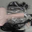 Slopehill Professional Ionic Hair Dryer, Powerful 1800W Fast Drying Low Noise Blow Dryer with 2 Concentrator Nozzle 1 Diffuser Attachments for Home Salon Travel (Pottery Pink and Rose Gold)