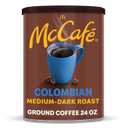 McCafe Colombian, Medium-Dark Roast Ground Coffee, 24 oz Canister (24 Ounce (Pack of 1))