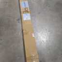 JUBEST 6FT Sliding Barn Door Hardware Track Kit, Aluminum Alloy Box Rail Wall Mount Barn Door Hardware, for Interior Wooden Door