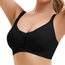 WOWENY Wireless Bras for Women No Underwire Push Up Bra Comfort Seamless Full Coverage Bralettes with Support Everyday Bra (XL)