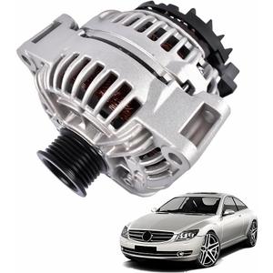 Alternator Replacement for Mercedes CL500 S500 CLK430 SL500 E320 G500 S430 S350 E55 AMG E430 3.7 4.3 5.0 5.5L 2002-2009 150A 12V 13953 0121541302 0141540102