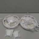 2 Packs Flea Traps for Inside Your Home with 6 Sticky Pads, Flea Light Traps Kills Fleas in House, Hanging Flea Lamp with USB Cable Pest Control for Bugs Moths Gnats Indoor and Outdoor