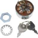 DVPARTS Starter Switch Ignition Key Switch 925-1396A 725-1396 430-770 1686734Sm 1679006Sm for MTD Troy-Bilt Cub Cadet Ryobi White Outdoor Huskee Ranch King Wizard Lawn Chief Statesman