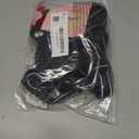 rabbitgoo Dog Harness No Pull with 2 Leash Clips, Adjustable Soft Padded, Reflective Oxford No Choke Pet Vest with Easy Control Handle for Large Dogs, Black, XL