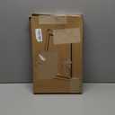 Bamboo Sofa Tray,Couch Arm Table, Clip-On Armrest Tray Table for Wide Couch Foldable Tray with 360 Phone Holder Couch Arm Tray for Eating/Drinks/Snacks/RemoteBrown