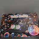 Bubble Machine with Remote Control and 6 Color LED Lights, 2 Hole Bubble Blower Dual Mode Output USB Powered Portable Metal Design for Outdoor Wedding Party Stage Lighting