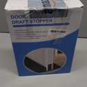 GDHOMM Under Door Draft Stopper Door Gap Filler Adjustable 30"-36" Weather Stripping & Door Seal, Blocks Noise & Air Draft, Black