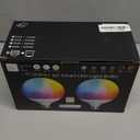 ILC G120 LED Large Globe Light Bulbs 15W, Compatible with Alexa Hub Required, 4.72 inch, Color Changing, CCT Color Temprature Turnable 2700K-6000K, CRI>95+, 150W Equivatlent, E26 Base (2 Pack)