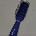 RHOS Hair Brush for Men - Detangler and Styling Brush with Nylon Bristles for Wet and Dry Hair, Massage Function, Suitable for Bangs, Thin, Short, and Thick Hair (1 Pack - Blue)