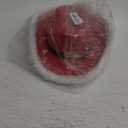 Light Up LED Red and White Santa Claus Christmas Cowboy Hat