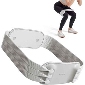 YOTTOY Adjustable Resistance Band Set,2060 lbs with 6 Latex Bands,Exercise Bands for Home Gym, Workout Bands for Legs & Glutes, Elastic Bands for Exercise, Stretch Bands for Fitness Training (Grey)