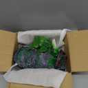 GOZILLA Turtle Basking Platform Kit, Reptile Habitat Hideout, Decorative Resin for Aquarium & Terrarium, Including Artificial Plant*2.(Black-M-Kit)