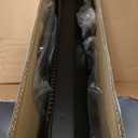 VAGKRI Outdoor Electric Patio Heater, 1500W Dual Carbon Tube Infrared Heater, Tip-Over & Overheat Protection,1S Instant Heat, IPX5 Waterproof, Tower Space Heater for Patio, Backyard & Garage