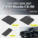 Tri Fold Cargo Mats for 2024 2025 2026 2027 Mazda CX-90/CX90