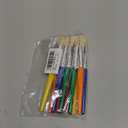 10Pcs Paint Brushes for Kids, Anezus Kids Paint Brushes Toddler Large Chubby Brushes Round and Flat Preschool Painting Brushes for Washable Paint Acrylic Paint