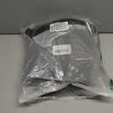 2 Piece Men's Chinese Suit Chinese Stand Collar Slim Fit Suits Front Button Blazer Pant Set (3X-Large, Black)