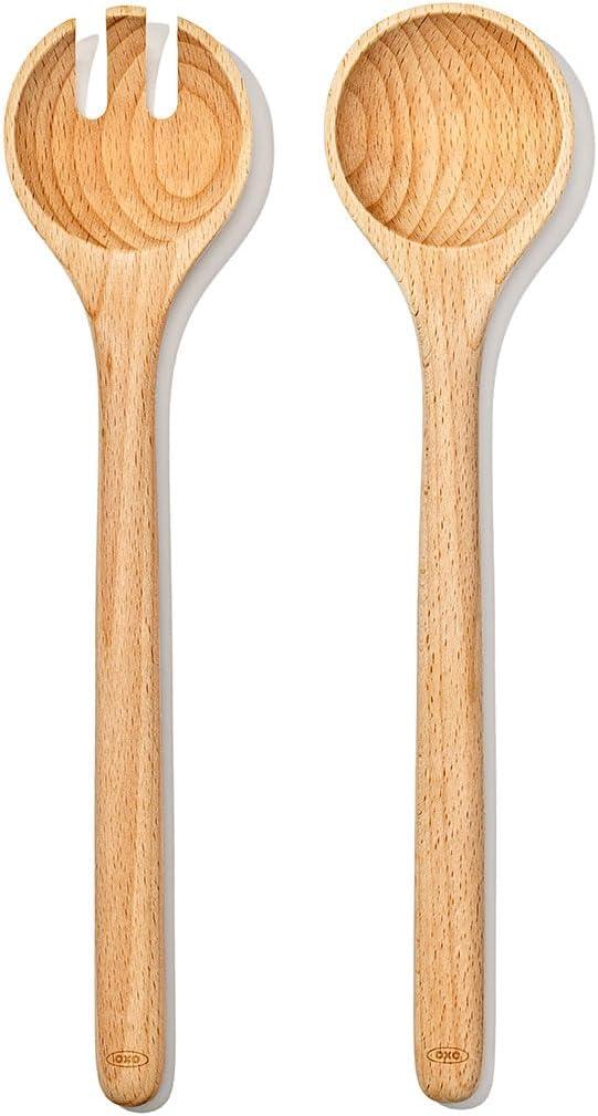 OXO Good Grips Beechwood Salad Servers  2-Piece Set