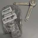 Lid Support Hinge in Satin Nickel MOYODOR Folding Lid Stay Hinge with Soft Close, Perfect for Toy Box/Drawer Window/Wardrobe/Cabinet Door,35Lb (Normal Style 1pair)