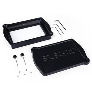 ELEGOO Metal Resin Tank for Mars 5 Ultra Resin 3D Printer, Original Resin Vat with FEP Release Liner Pre-Installed