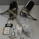 Yale Satin Nickel Assure Lock Entry Door Handle with Wi-Fi Connected Keypad, Smart Door Lock with Handle and Back-Up Key for Single Hole Entry Door, YRL216-WF1-619