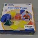 Learning Resources Folding Geometric Shapes - 16 Pieces, Ages 7+ Geometry Accessories, Teacher Aids, Math Helper, Teacher Supplies, Math Games for Kids,Back to School Supplies