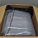 Padded Car Seat Travel Bag for Airplane with Wheels, Heavy Duty Carseat Bags for Air Travel, Rolling Gate Check Backpack and Dolly Carrier, Storage for Baby Essentials, Grey