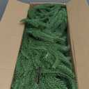 Senjie 9FT 2PCS Christmas Garland Norfolk Pine Garland Real Touch Artificial Greenery Garland for Mantle Fireplace Table Indoor Outdoor Holiday Decortions (9 ft (1 Pack- Bright))