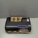 All-in-1 Single Serve Coffee Maker, Fit 7.8" Travel Mug, Hot & Iced K Cup Coffee Machine with 5 Brew Sizes, One Cup Coffee Maker with Descaling and Low Water Alert, 30oz Removable Reservoir, Black