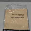 Flexicore Packaging Flat Brown Kraft Paper Bags Size: 10 Inch Wide X 13 Inch High | Count: 100 Bags | Color: Brown