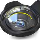 Sea frogs Camera Lens Wide Angle 67mm Interface Compatible with Sony Nikon Fujifilm Camera Seafrogs Waterproof Housing Underwater Diving Fisheye
