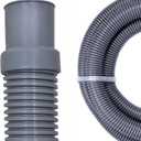 SWIMLINE HYDROTOOLS Pool Pump Filter Connection Hose W/ Cuff | 1.5 Inch X 9 Foot | Heavy-Duty Flexible, Durable & Leakproof | Chemical & UV Resistant | For Above Ground Pools Skimmer Filters & Pumps