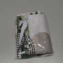 Giwawa Boho Leaves Kitchen Curtain Valance Mid Century Blackout Short Rod Pocket Window Treatment Drapes for Dining Room Bedroom Decor, 54" x 18"