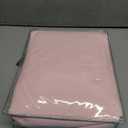 HOMEIDEAS Queen Size Bed Sheets - 6 Piece Set (Pale Pink) - Extra Soft Brushed Microfiber 1800 Bedding Sheets, Deep Pocket, Wrinkle & Fade Free