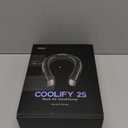 TORRAS COOLIFY 2S Neck Air Conditioner, Portable Personal Cooler and Heater Strong Wind, 3-Speed, App Control Neck Fan Rechargeable, Starry Black