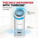 Honeywell Allergen Plus 3-in-1 HEPA Air Purifier for Home, Fan & Adjustable Airflow for Large Rooms up to 1928 Ft, Air Quality Sensor, Reduces Allergens, Pet Dander & Odors, HPA6000, White
