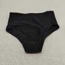 Leoparts Period Swimwear Leakproof Bikini Bottoms Black High Waisted Coverage Swimsuit Bottom for Girls Teens Women S