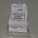 Cotton Linen Placemats and Napkins Set of 4 100% Pure Linen Scalloped Wavy Embroidery Placemats 13 x 19 Inch Cloth Napkins 20 x 20 Inch Layered Washable for Restaurant Kitchen Housewarming Gift