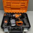 1300N.m(960Ft-lbs) Cordless Impact Wrench 1/2" Brushless High Torque Impact Wrench with 2x 4.0Ah Batteries, 6 Sockets, Charger, Extension Bar for Car, RV, Truck Wheel Lug Nuts