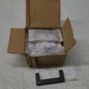 10 Pack Matte Black Cabinet Pulls - 3 Inch Black Kitchen Handles - Stainless Steel Drawer Pulls (3"/76MM Hole Center)