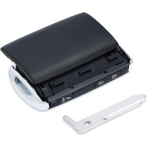 Keymall Keyles Entry Car Key Fob Case Shell Cover Replacement for Mazda CX-3 CX-5 2020 2021 WAZSKE13D03 P/ N:TAYA-67-5DYB, Just a Key Shell