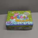 300 Pack Mini Bubble Wands in 10 Color, Bulk Party Favors for Kids, Ideal Goodies Bags Stuffers, Themed Birthday, Valentine, Easter, Halloween, Christmas, School Classroom Prizes for Boys & Girls