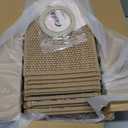 RIOLAND Linen Non-Slip Stair Treads for Wooden Steps Indoor, 8" X 30" (15Pack) Carpet Stair Runner for Pets Kids and Elders