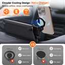 Pop-tech Car Phone Holder for Honda CR-V HR-V 2023 2024 2025 2026: for MagSafe Magnetic Cell Phone Mount for HRV CRV Accessories 7/9 inch Screen - Touchscreen Cradles Strong Magnets for iPhone Samsung