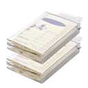 4-Pack Freeze Flat Breast Milk Storage Bag |Breastmilk Freezer Flattener Kit Make Mother's Milk Bags Organizer Even to Save Refrigerator Space | Fit 3 4 5 6oz, 6.3"x3.66"x0.78"in