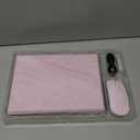 for iPad 9th / 8th / 7th Generation 10.2 inch & iPad Air 3rd Gen & iPad Pro 10.5 inch Case with 7 Color Backlit Keyboard - Built in Pencil Holder with Mouse (Pink)