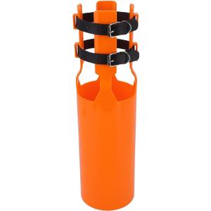 Leaf Blower Air Booster Amplifier Nozzle Extension for 2-4" Tubes  HighEfficiency Airflow Accelerator Attachment for Yard & Lawn Cleanup (Orange)